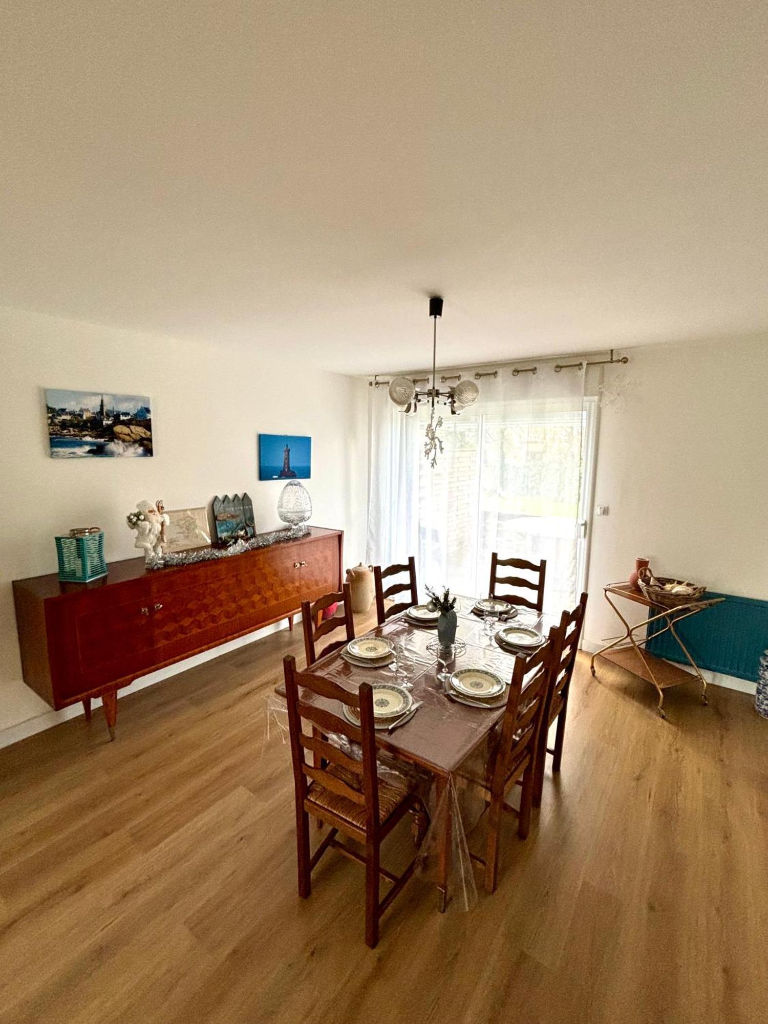 Maison Ideale Avec Enfant Porspoder Extérieur photo