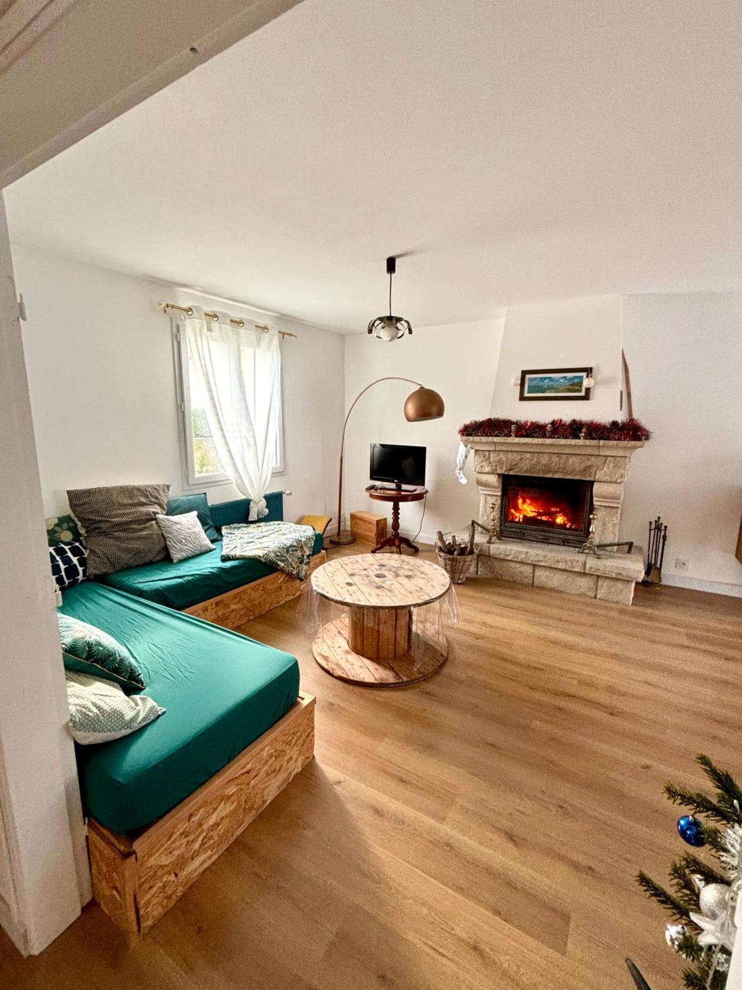 Maison Ideale Avec Enfant Porspoder Extérieur photo