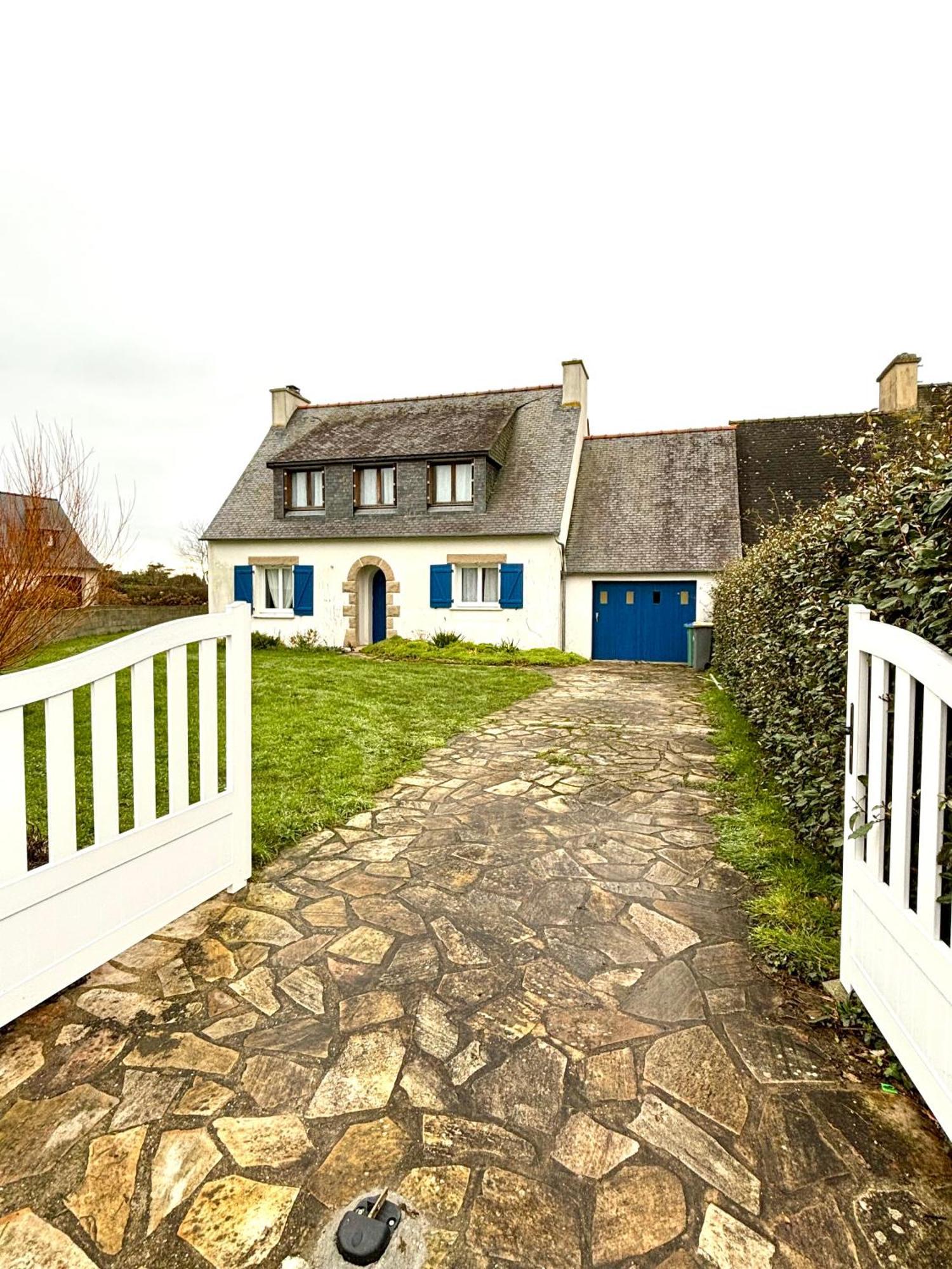 Maison Ideale Avec Enfant Porspoder Extérieur photo